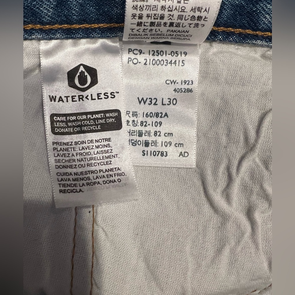 Levi’s Original Straight Button Fly 501’s -NWT - Picture 7 of 9